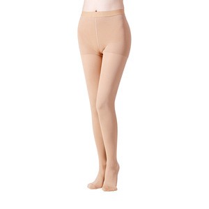 S-SHAPER Totally Lady White Tube Seamless Pantyhose Tights