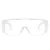 Import Safety Glasses Oversize Eye Protection Unisex Transparent  Plastic Safety Goggles from China