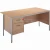 Import School Classroom or Office Funriture Wooden Single Teacher Table with Two Locking Drawer from China