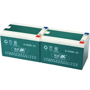 Sealed lead acid DZM series battery 12V12AH for electric bicycle motor