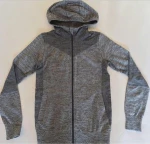 Seamless full zip thermal base layer for women outdoor sports