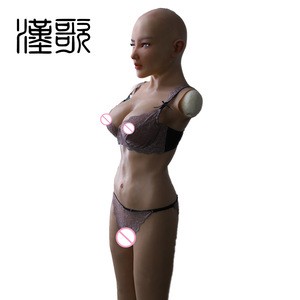 Buy Selina Ii Silicone Fullbody Suit Tight Cosplay Zentai Cd Td Boobs Drag  Queen Pussy Crossdresser Transgender Breast Forms from Henan Han Song  Silicone Products Co., Ltd., China