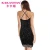 Import Sequin beaded spaghetti strap mini party sexy women dress for women from China