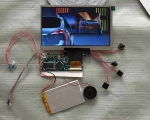 Shenzhen factory custom blank lcd  invitation card LED screen greeting card video brochure