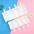 Import Silicone Ice Cream Mold Reusable Ice Cubes Tray Freeze Popsicle Mold Christmas Decor DIY Ice Cream Maker Tool With Wood Stick from China
