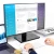 Import Single Computer Monitor Free-Standing Desk Mount Riser, 32 inch TV Stand with Swivel 360 Rotation Vesa Base Stand from China
