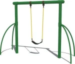 Single Double Seats Outdoor Swing Set