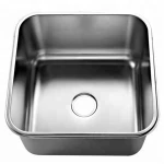 Single Unique Stainless Steel Kitchen Sink Basin Single Bowl in Singapore Factory/SUS Pressed Undermount Deep Single Bowl Sink