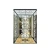 Import Small Machine Room Passenger Elevator with Mirror Etching New Design from China