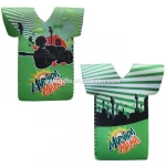 Small MOQ Sublimation Printed Collapsible Neoprene Can Cooler Sleeve