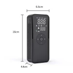 Smart Car Wireless Portable Electric Bicycle Motorcycle Tyre Inflator Pump Light Type Pump Emergency Light