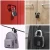 Import Smart Fingerprint Padlock Biometric P3 Waterproof Lock with FingerPrint Security Touch Keyless Lock for Suitcase, Cabinet Box from China