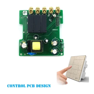 Smart home automation switch 12v touch switch wifi remote control switch board design