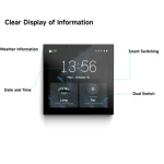 Smart Home iot Control Switch panel for hotel home decor luxury, 100+ device control home assistant gateway L9