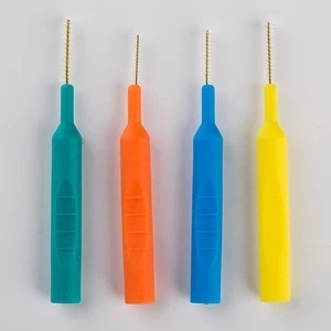 Soft Rubber Handle Interdental Brushes