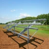 Solar ground mounted solar tracking system bracket for home