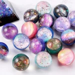 Solid star Bouncy ball, science and education supplies, jumping ball