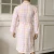 Import Spa Hotel Bathrobe Unisex Personalized Double Layer Cotton Sleeping Robe Bath Gown from China