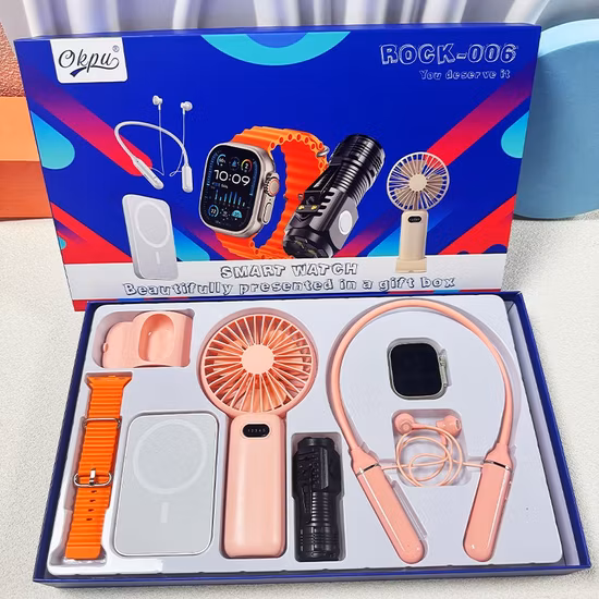 Multi Functional Smart Watch 6in1 Set