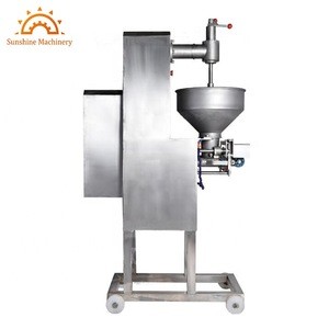 Spoon dig stuffing meat ball forming making machine