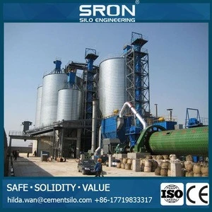 SRON Steel Cement Silo for Concrete Mixing Batching Plant