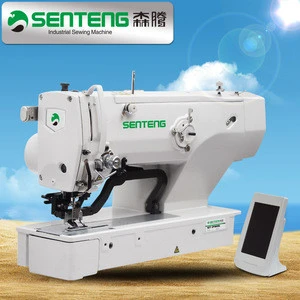 ST 1790S High speed lock stitch straight buttonholing industrial sewing machine