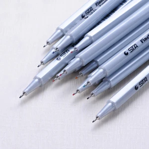 STA Brand  Beautiful Pen  Cheap Price  Multi Color Medium Point Opaque Paint  Marker Set Watercolor Fineliner Pen For Signature