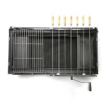 Stainless Steel Charcoal Bbq Grill Portable For Outdoor Barbecue  Home Cooking