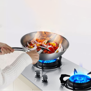 Stainless Steel Countertop Dual-use Liquefied Gas Stove