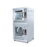 Stainless steel electric double layers automatic chicken rotisseries / grill equipment EB-202