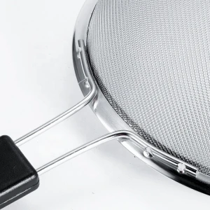 Stainless Steel Fine  Mesh Strainer Stainless Steel Colander Wire Mesh Strainer With Handle