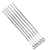 Stainless Steel Flat Meat Skewer for Grilling with Round Hoop
