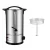 Import Stainless Steel Kettle Electric Milk Warmer Kitchen Appliance Metal Water Boiler Tea Bucket Removable Coffee Urn from China