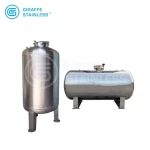 Stainless Steel Sanitary Steam Electric Heating and Cooling Reactor Mixing Storage Tank
