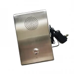Stainless steel  Wall mounted   elevator telephone Intercom system  lift Emergency Telephone