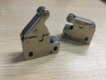 Steel mini latch with metal wheel for inspection door