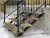 Import Steel Stair Step Riser - 4 Step for Deck Height 35" (2 Pack) Stair Stringer Step Stringer from China