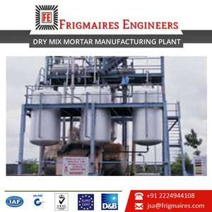 Sturdy Design Dry Mix Mortar Mixing Plant Available at Economical Price