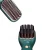 Import stylish green color hair dryer brush straightener ionic 3in1 electric hot air brush from China