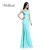 Import Summer sexy lime bright green evening dress ecious heavy Beaded Crystal One Piece Fishtail Sexy Prom Dresses from China
