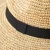 Import Summer Women Beach Sunshade  Wide Brim Straw Hat from China