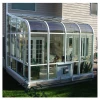 Sunroom Latest Design Prefab Glass Garden House Sunroom With Aluminum Extrusion Profile Sunroom