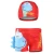 Import Swim Trunks Boys Swimming Boxer Shorts  Cartoon Boy Swimsuit with swimming cap from China