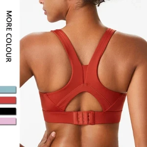 China Recycled Nylon Hollow Out Sports Bra GYM Activewear Set