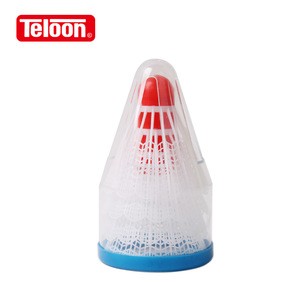 Teloon TB010B Practice Plastic Badminton Shuttlecock for Beginner