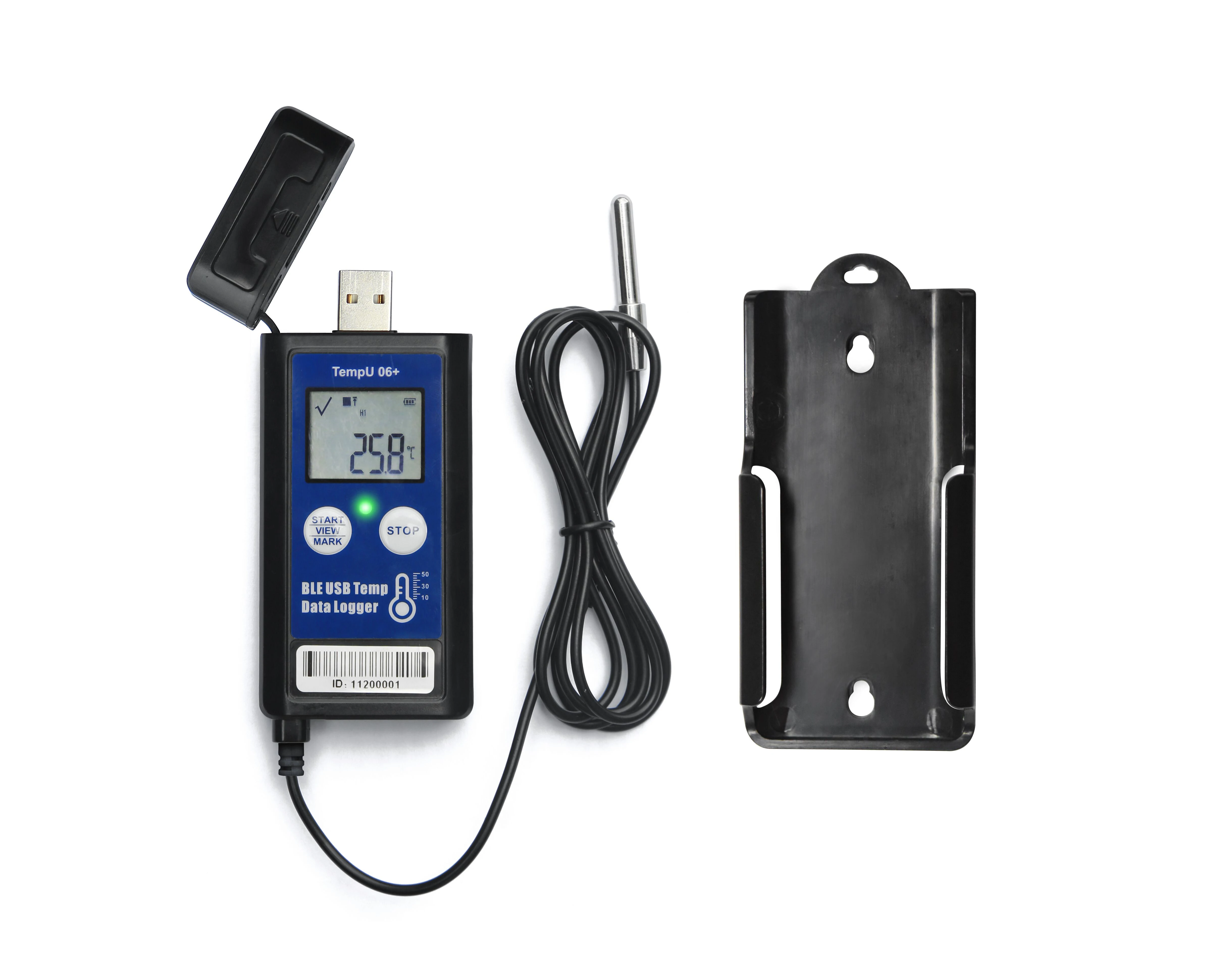 Test instrument in outdoor temperature sensor