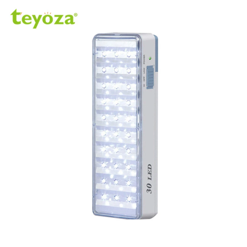 teyoza 800mAh battery operated portable multi-purpose led rechargeable emergency light