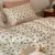 Import The ins retro pastoral floral cotton four piece student dormitory three piece cotton bedding bed sheet from China