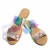 Import The newest fancy flat slipper ladies sandal ladies daily wear slipper sexy ladies slipper Customized from China