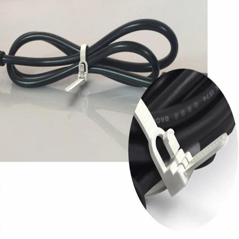 Tie Down Cable Strap, Self-adhesive Strap Cable Tie